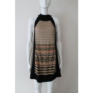 Missoni Lurex Textured Knit Dress Multicoloured Size 6/ IT 42